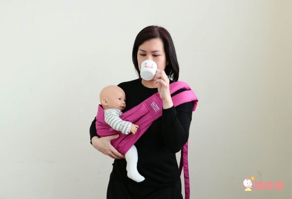 英國 WMM - Soohu 舒服 5 式親密背巾-桃紅色