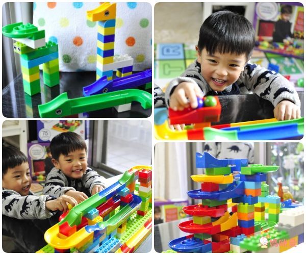 美國 MegaFun - 【售完不補】滾球軌道積木-125件組