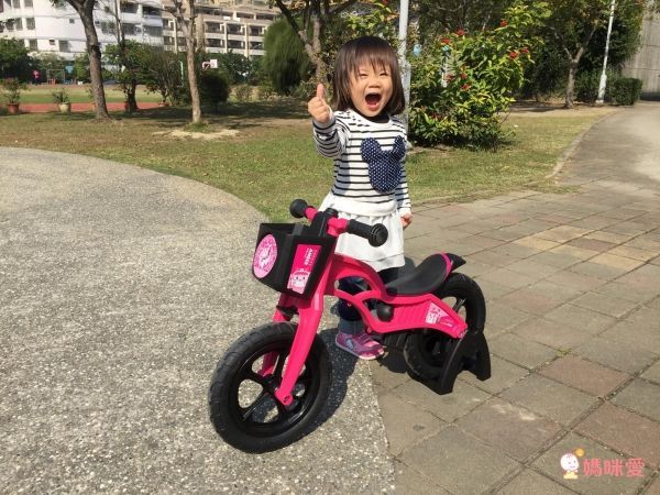 POLI 波力救援小英雄 - POLI波力救援小英雄聯名滑步車 - AIR 充氣胎 +專屬車籃+置車架-赫利綠