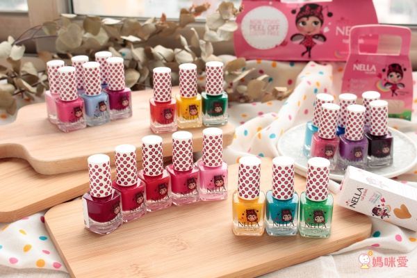 Miss NELLA妮娜小姐 - Miss NELLA 兒童水性可撕式安全指甲油-神秘深紫MN19-4ml