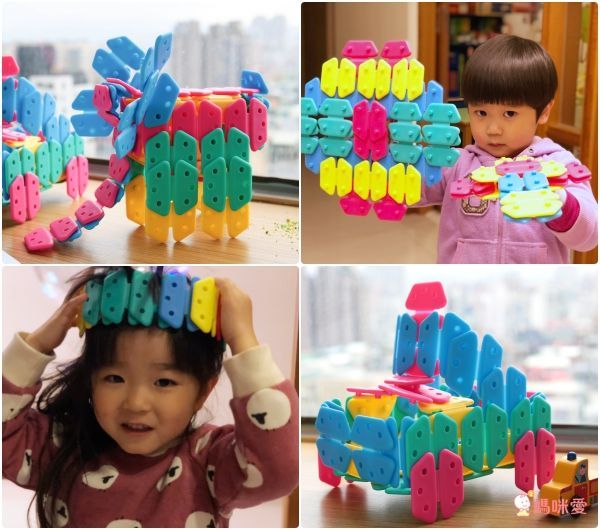 西班牙 Mitoi - Miclik繽紛積木片-1入組