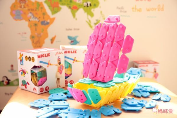 西班牙 Mitoi - Miclik繽紛積木片-1入組