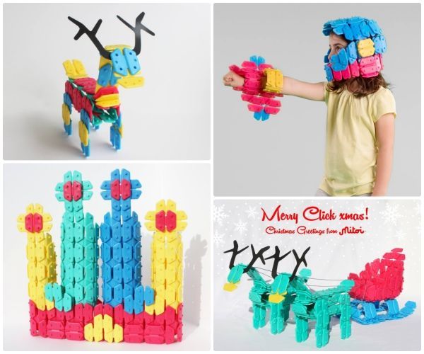 西班牙 Mitoi - Miclik繽紛積木片-1入組