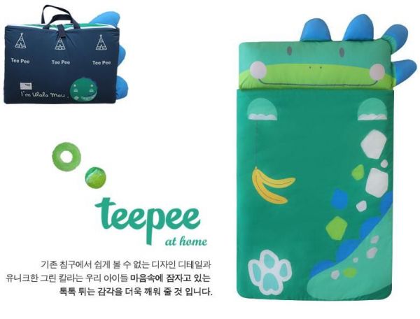 韓國 Teepee 四季用防蟎抗菌兒童睡袋