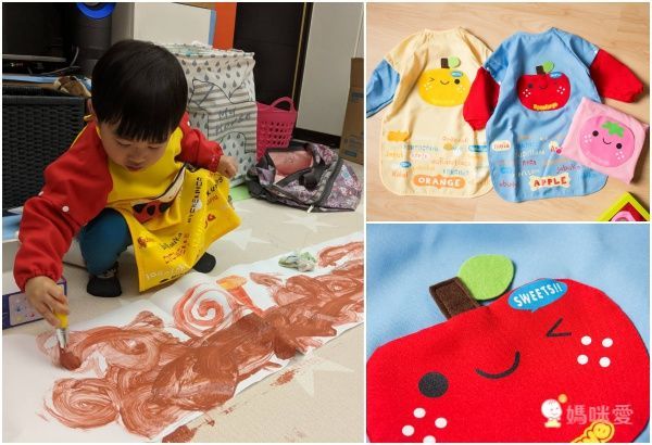 拉孚兒►防走失背包、開學必備幼兒畫畫衣、嬰兒睡袍抱袋