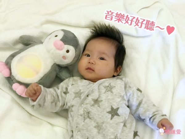 小牛津 - 合購組-安撫企鵝(灰)+舒眠音樂小夜燈(粉)