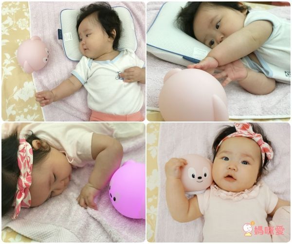 小牛津 - 合購組-安撫企鵝(灰)+舒眠音樂小夜燈(粉)