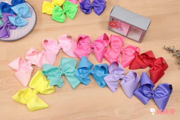 小星星 les petites étoiles 手工蝴蝶結髮飾