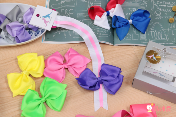 小星星 les petites étoiles 手工蝴蝶結髮飾