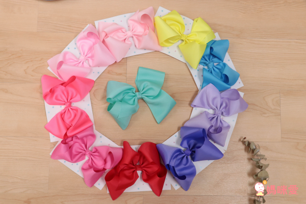 小星星 les petites étoiles 手工蝴蝶結髮飾