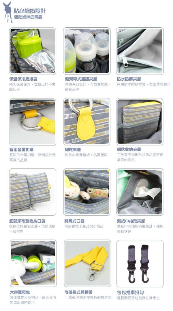 德國 Lassig 時尚媽媽包、親子包 ♥ 名人媽媽愛用款,最低 51 折起↘