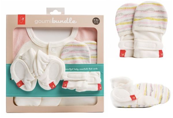 美國 GOUMIKIDS 嬰兒防抓手套 1 元熱銷中！