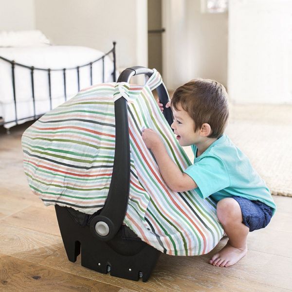 美國 Bebe au Lait 提籃型汽座蓋巾