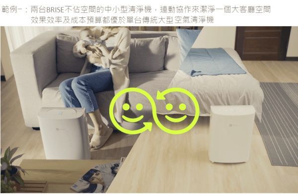 荷蘭 BRISE C200 人工智慧醫療級空氣清淨機