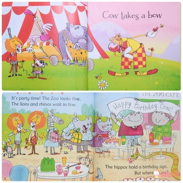 英國Usborne Cow Takes a Bow and other tales 
