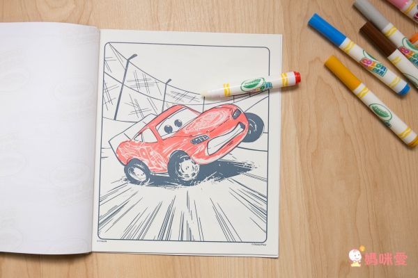 Crayola繪兒樂 - 神彩系列著色套裝-汽車總動員3