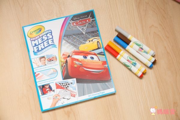 Crayola繪兒樂 - 神彩系列著色套裝-汽車總動員3