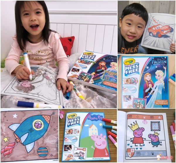 【迪士尼 ✖ 美國 Crayola 繪兒樂】39 折起!蠟筆、彩色筆、印章、著色本通通有