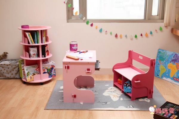 【加拿大 Bonne Nuit】酷比美式成長型書桌椅