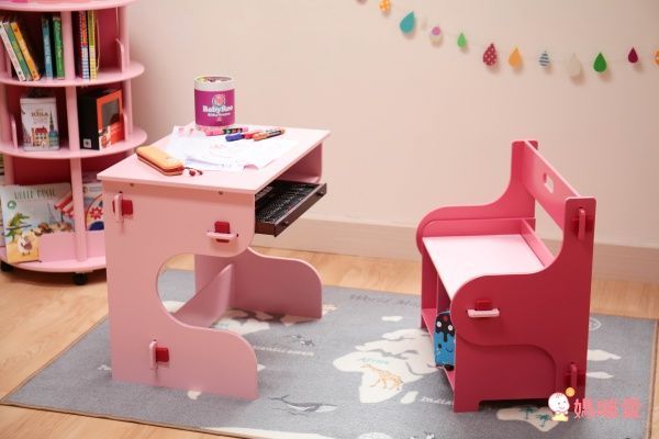 【加拿大 Bonne Nuit】酷比美式成長型書桌椅