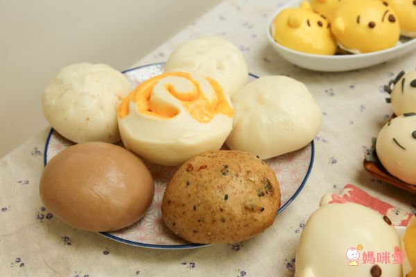 網路超人氣♔孩子最愛早餐首選【可愛造型包子】