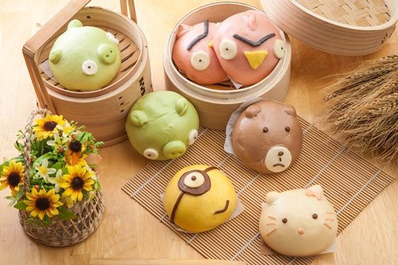 網路超人氣♔孩子最愛早餐首選【可愛造型包子】
