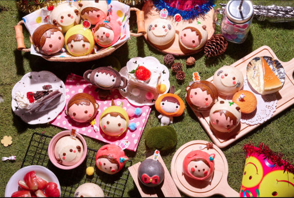 網路超人氣♔孩子最愛早餐首選【可愛造型包子】