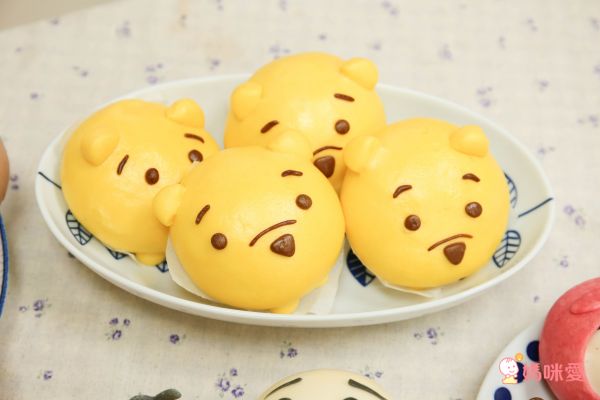 網路超人氣♔孩子最愛早餐首選【可愛造型包子】