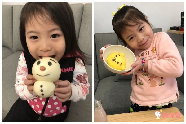 網路超人氣♔孩子最愛早餐首選【可愛造型包子】