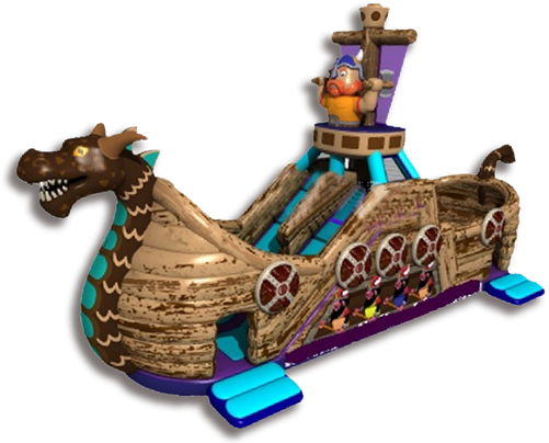 巨無霸氣墊樂園【海盜小英雄】♔盡情放電超好玩！