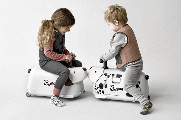 韓國Bontoy Traveller ★ 紅點設計美學騎乘行李箱