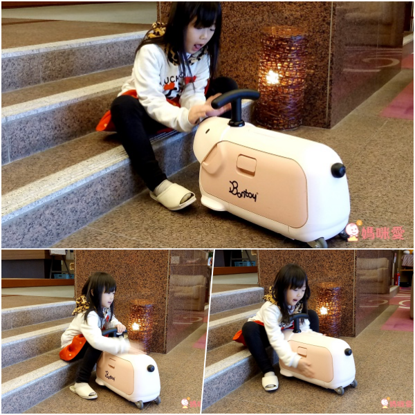 韓國Bontoy Traveller ★ 紅點設計美學騎乘行李箱