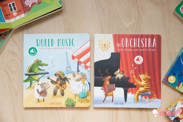 少量現貨☆最火紅童話故事音效書♬世界音樂翻翻書♬