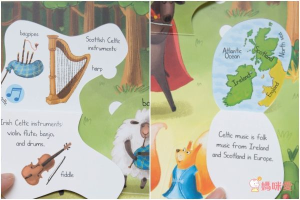 少量現貨☆最火紅童話故事音效書♬世界音樂翻翻書♬