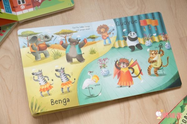 少量現貨☆最火紅童話故事音效書♬世界音樂翻翻書♬