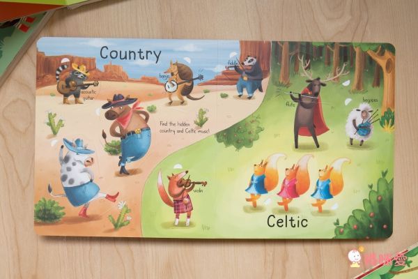 少量現貨☆最火紅童話故事音效書♬世界音樂翻翻書♬