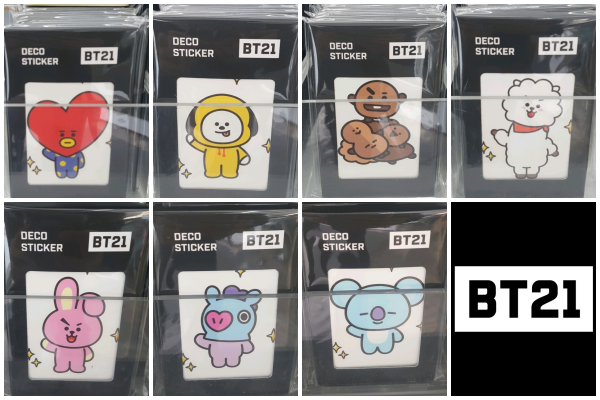 韓國 BT21 聯名商品-文具類