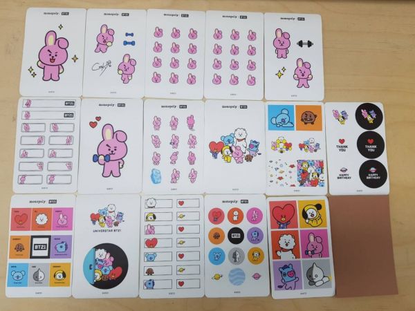 韓國 BT21 聯名商品-文具類