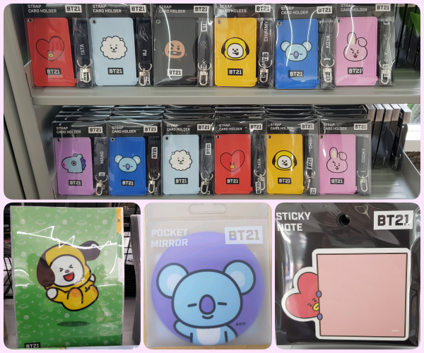韓國 BT21 聯名商品-文具類