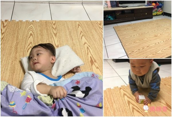 Pato.Pato - EVA巧拼地墊-木紋色 (90x90x2cm)-6片（附贈邊條x24）