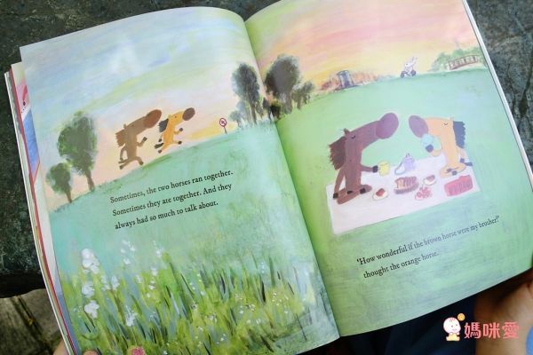 The Orange Horse 橘色的馬