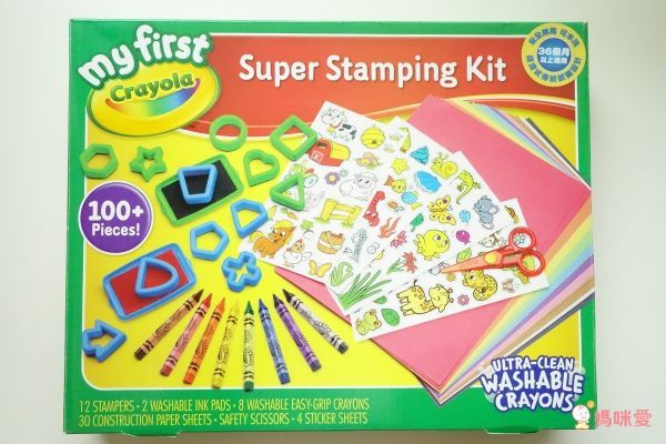 美國【Crayola 繪兒樂】my first 幼兒可水洗彩繪系列