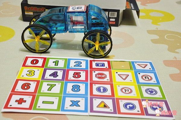 韓國 MagKinder x Click Block - 科學磁力棒-空間學習-42件組