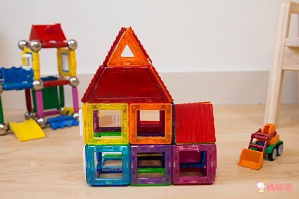 韓國 MagKinder x Click Block - 科學磁力棒-空間學習-42件組