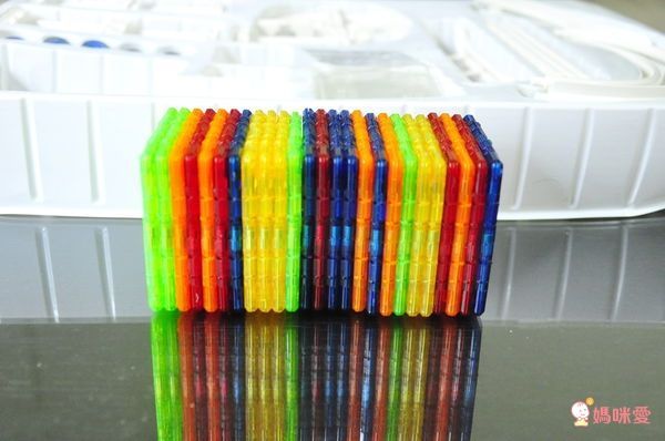 韓國 MagKinder x Click Block - 科學磁力棒-空間學習-42件組