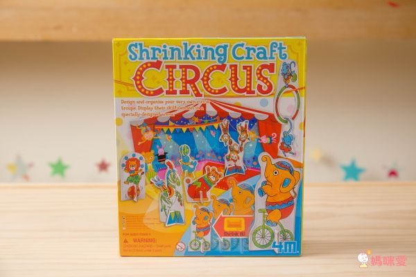 香港4M創意玩具 - 可愛動物馬戲團 Shrinking Craft Circus