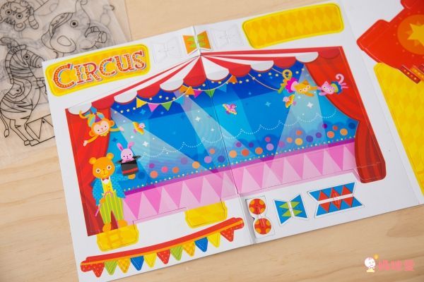 香港4M創意玩具 - 可愛動物馬戲團 Shrinking Craft Circus