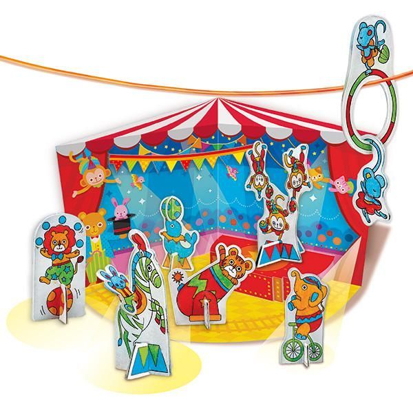 香港4M創意玩具 - 可愛動物馬戲團 Shrinking Craft Circus