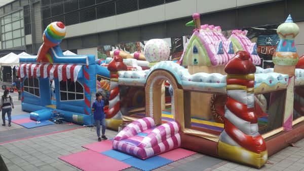 【糖果魔法森林】巨無霸氣墊♟新竹遠東巨城購物中心「早鳥票開賣」