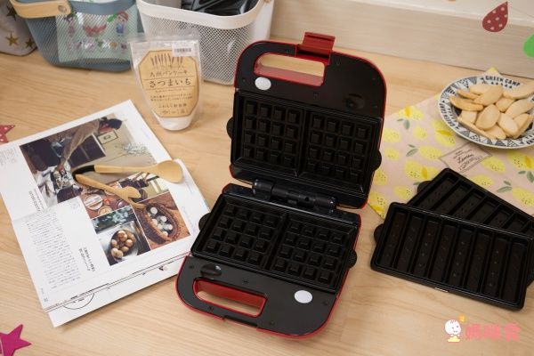 【日本Tescom】三盤式鬆餅機 ❤︎ 多種甜/鹹料理通通難不倒妳！